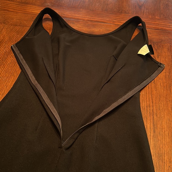 Black Tank Dress Fitted Size 7/8 - Picture 7 of 14